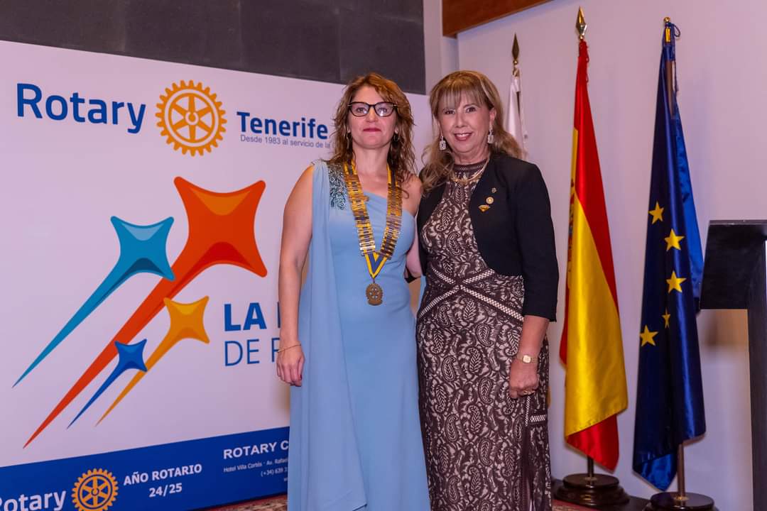 Acto de Cambio de Collar de Rotary Club Tenerife Sur